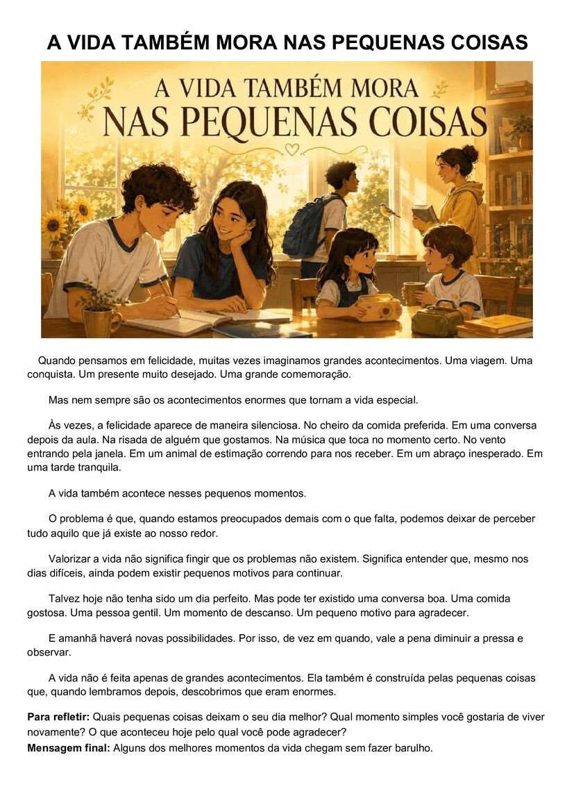 Textos Setembro Amarelo para Imprimir educação infantil página 6